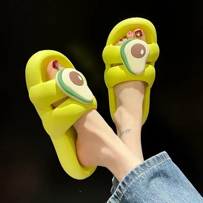 OUTDOOR WEAR SHIT-FEELING FRUIT SLIPPERS
